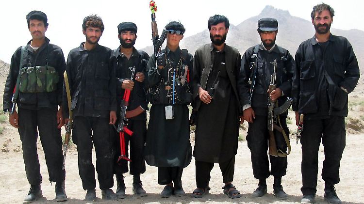 Kämpfer einer afghanischen Miliz.
