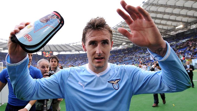 "Ich habe dies für die Kinder getan, die uns zuschauen", sagt Klose.
