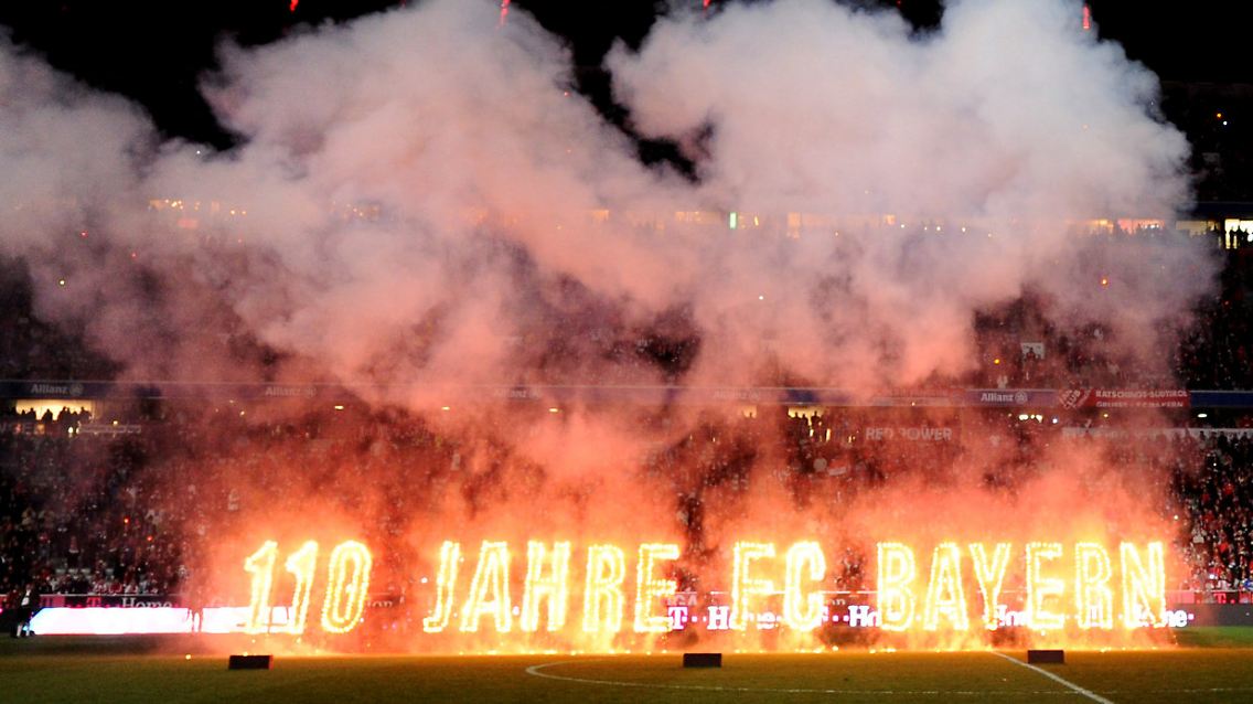 Nach 90 Minuten fest: Die Bayern hatten sich zum Geburtstag selbst beschenkt.