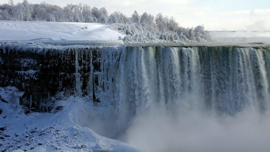 Die Niagara-Fälle.