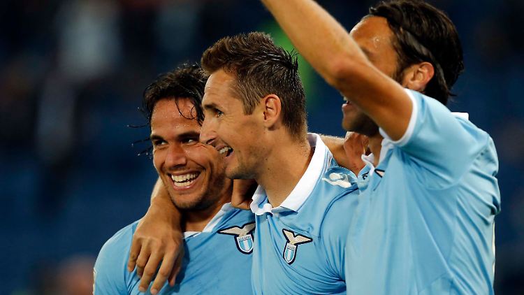 Neuntes Tor im zehnten Spiel: Miroslav Klose zeigt sich treffsicher. 