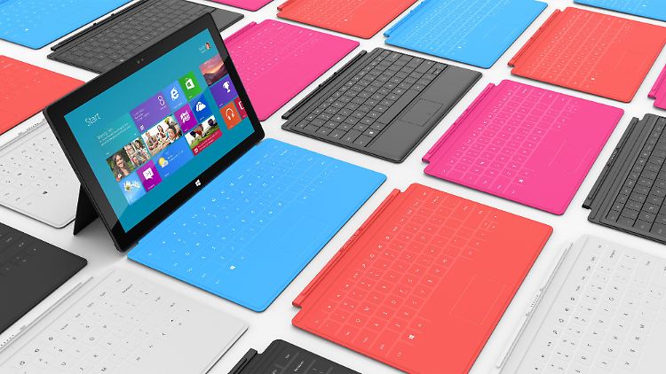 Mit dem Surface-Tablet mischt Microsoft jetzt auch im Gerätemarkt mit.