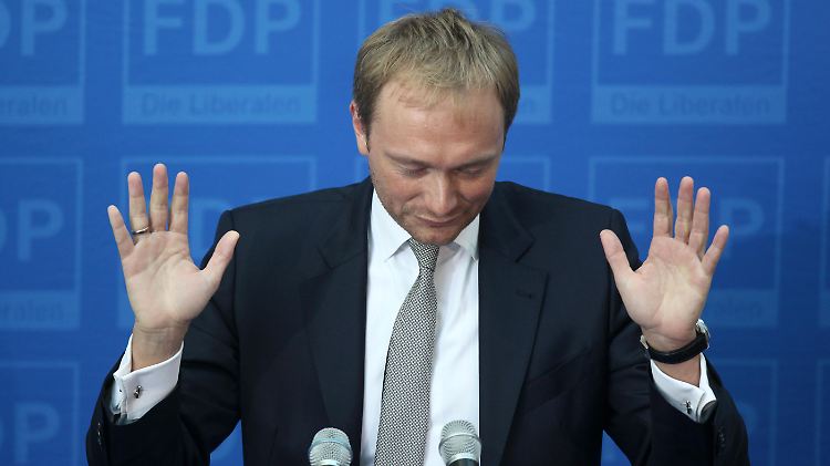 Christian Lindner entfernt seine Partei von der SPD.