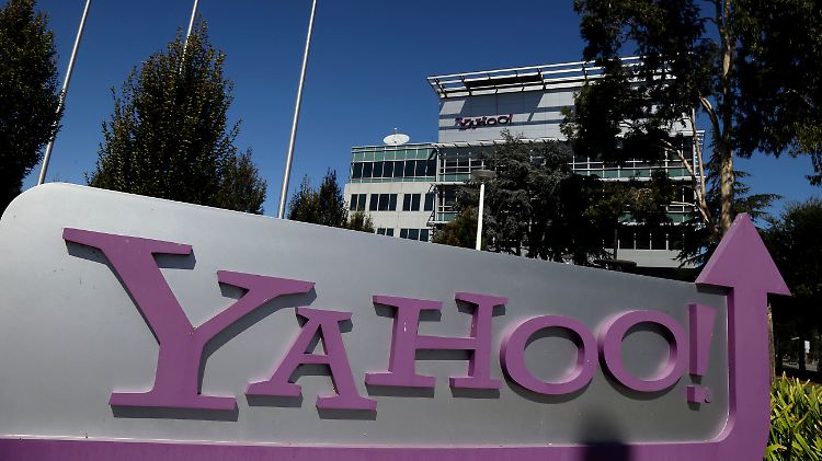 Der Pfeil zeigt, wo Yahoo wieder hin will.