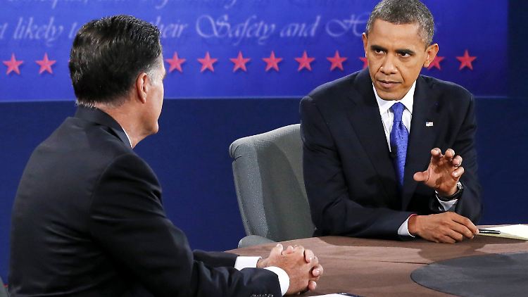 Barack Obama (r.) hatte die klareren Positionen.