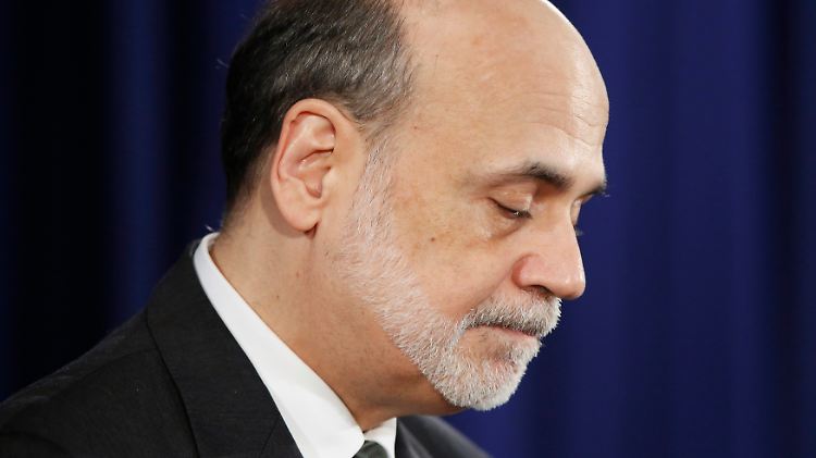 Seit 2006 im Amt: Bernanke folgte auf Alan Greenspan, den Mann, der die Welt vor "irrationalen Übertreibungen" warnte.
