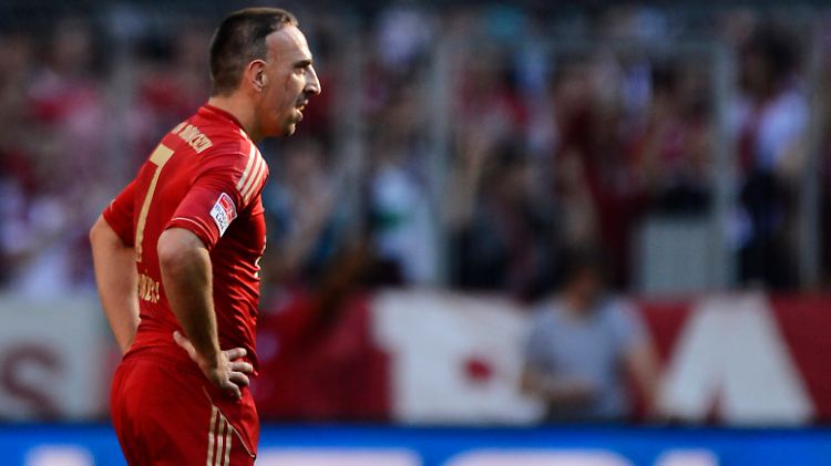"Ich spiele meinen Fußball wie immer": Franck Ribéry.