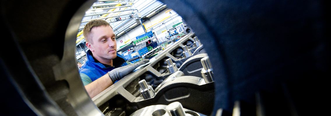Die Stimmung in der deutschen Wirtschaft verschlechtert sich: Der Ifo-Index ist zum sechsten Mal gefallen.