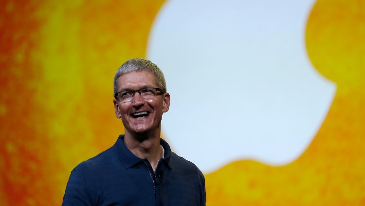 Zuversichtlich ins Weihnachtsgeschäft: Apple-Chef Tim Cook.