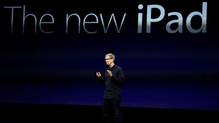 Apple-CEO Tim Cook will die Marke hochhalten.
