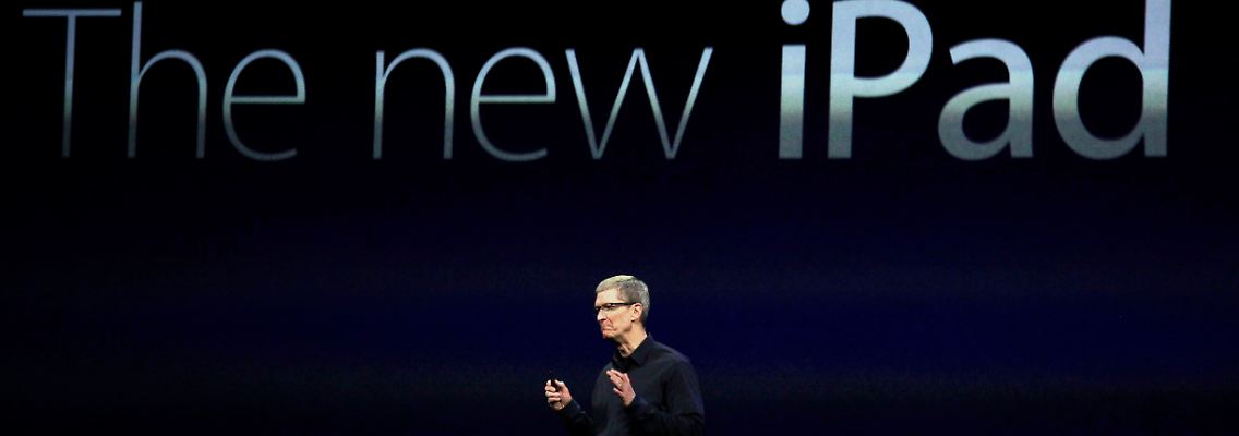 Apple-CEO Tim Cook will die Marke hochhalten.