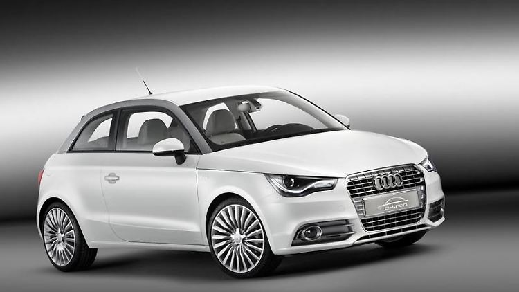 Umweltfreundliche Stromvariante: Audi zeigt den neuen A1 in Genf auch als E-tron-Ausführung.