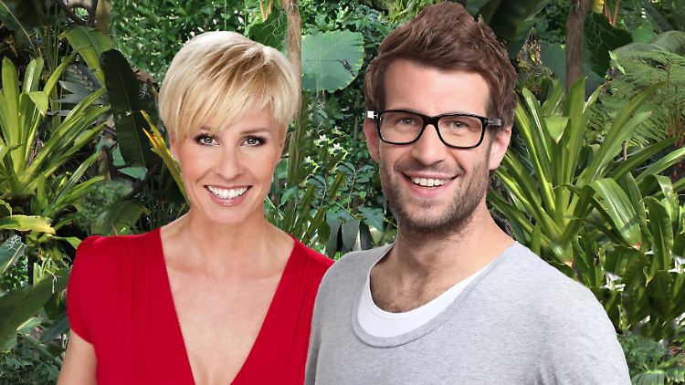 Das neue Moderations-Team im Dschungelcamp: Sonja Zietlow und Daniel Hartwich.