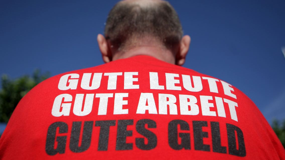 Bruttoverdienstrückgang in der Industrie besonders hoch.