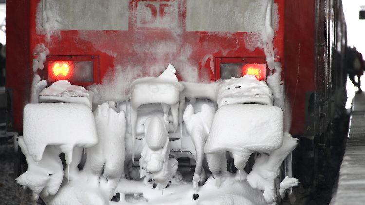 Der Winter macht der Bahn immer wieder zu schaffen.