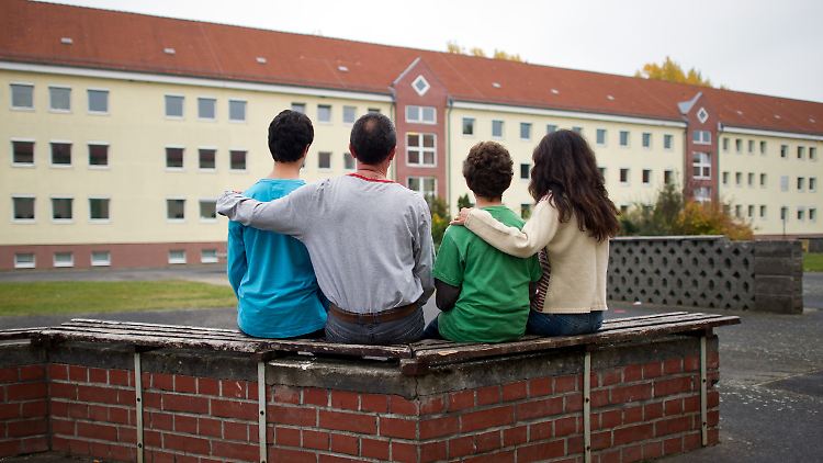 Diese syrische Flüchtlingsfamilie fand in Brandenburg Sicherheit.