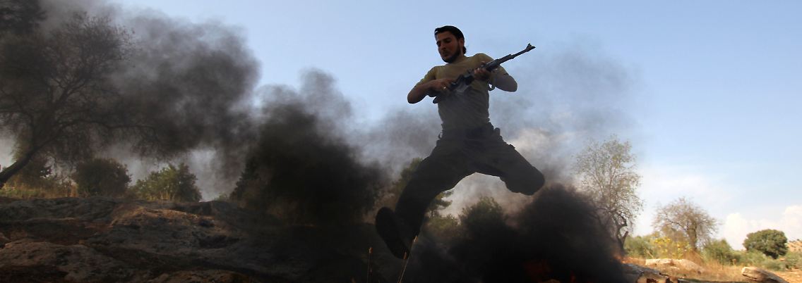 Rebellen kämpfen seit weit mehr als einem Jahr gegen das Regime von Baschar al-Assad.