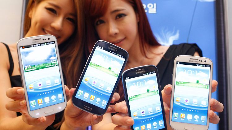 Mit einem Lächeln an die Spitze: Samsung Smartphones