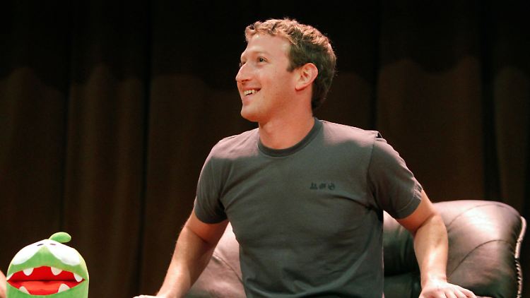 Losgelöster Mark Zuckerberg (Archivbild)