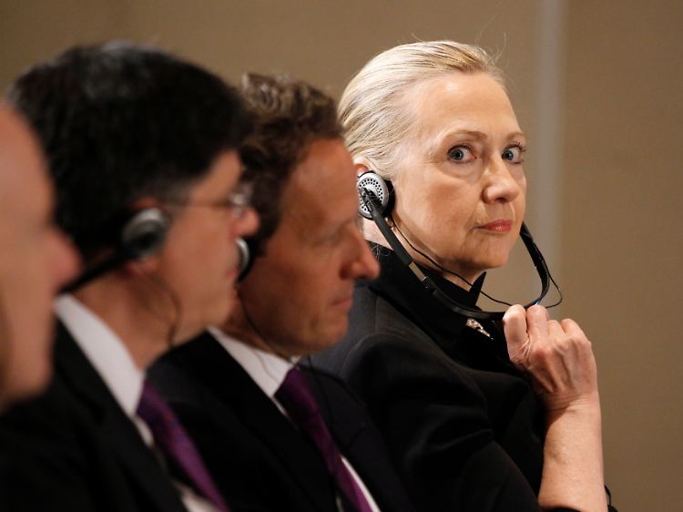 Sie bleibt vielleicht im Amt: Außenministerin Hillary Clinton.