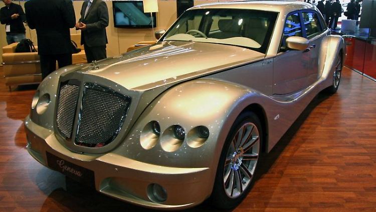 Bufori stellt auf dem Genfer Autosalon eine neue Luxuslimousine vor.