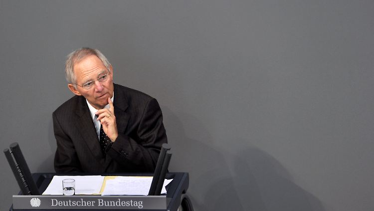 Erwartet keine schnelle Freigabe der nächsten Griechenland-Trance: Bundesfinanzminister Schäuble.