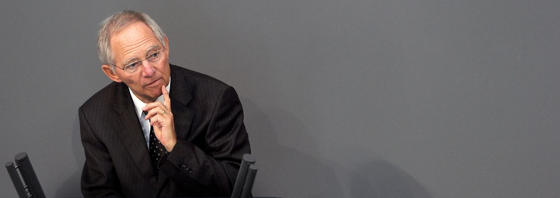 Erwartet keine schnelle Freigabe der nächsten Griechenland-Trance: Bundesfinanzminister Schäuble.