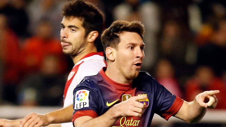 Da feiert er wieder: Lionel Messi.