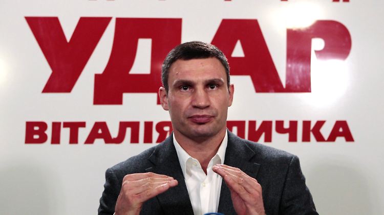 Vitali Klitschko muss mit seiner Partei wohl in die Opposition.