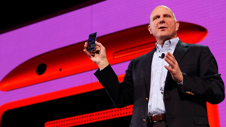 Stolz auf die neue Produktflut: Microsoft-Chef Steve Ballmer
