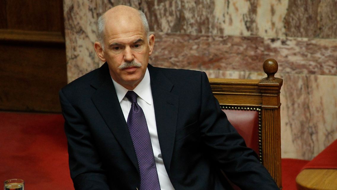Giorgos Papandreou fordert eine schärfere regulierung der Finanzmärkte.
