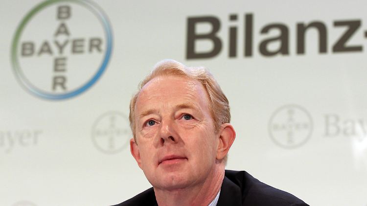 Marijn Dekkers ist mit Bayer auf Kurs.