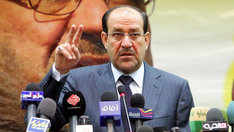 Nuri al-Maliki will mit seiner Partei die stärkste Kraft im Parlament werden.