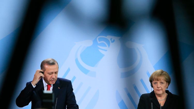 Zu Erdogans Deutschland-besuch gehörte auch ein Treffen mit Bundeskanzlerin Merkel.