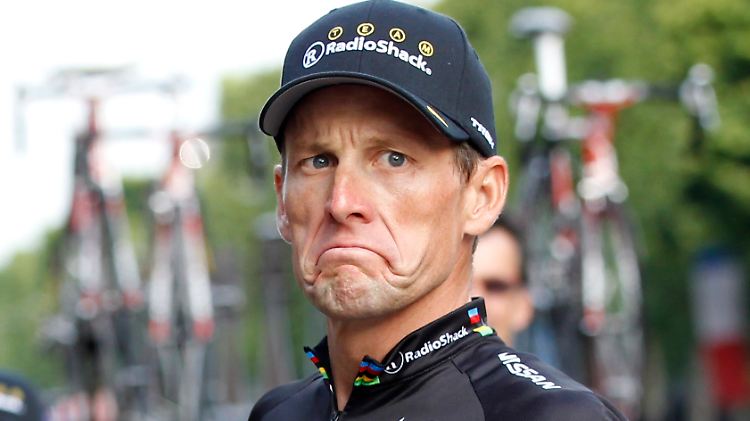 "Er hat uns dabei geholfen, unsere Marke aufzubauen": Lance Armstrong.