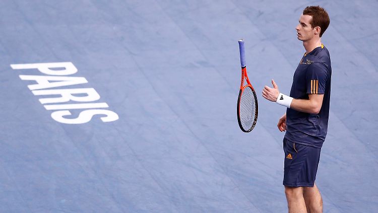 Andy Murray verabschiedete sich in Paris schon im Achtelfinale. Heißt: Er kann sich für den Saisonabschluss schonen.