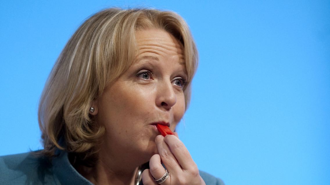 Bläst im NRW-Wahlkampf zum Angriff: SPD-Spitzenkandidatin Hannelore Kraft.