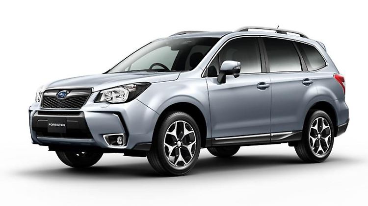 Neuer Subaru Forester in der Top-Version 2.0XT, im Bild mit japanischer Spezifikation als Rechtslenker. Optisch soll sich die deutsche Version kaum von diesem Modell unterscheiden.
