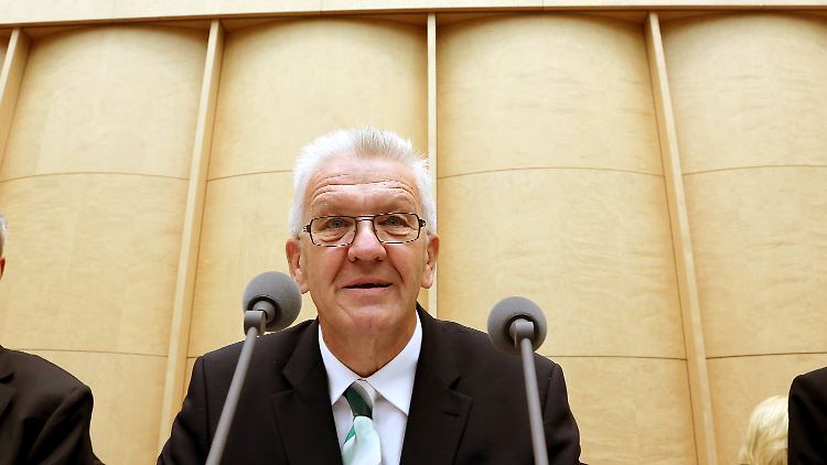 Winfried Kretschmann im Bundesrat.