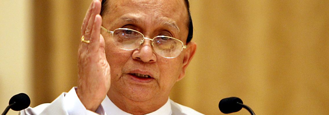 Thein Sein hat vor Kurzem begonnen, sein Land zu öffnen.