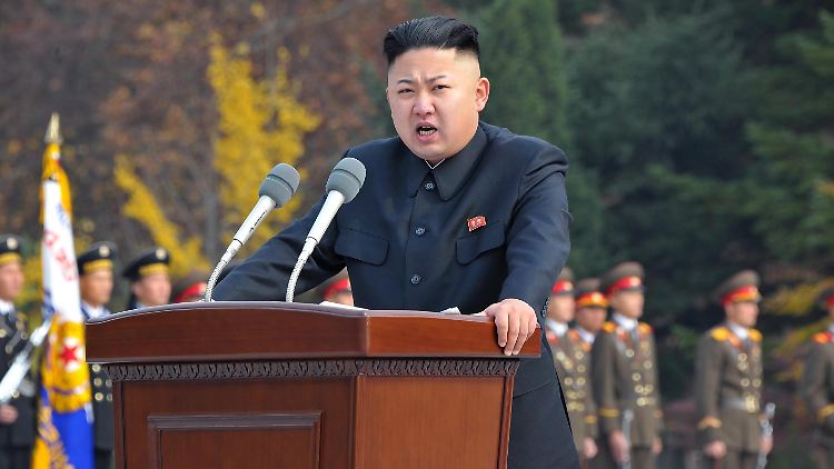 Kim Jong Un ist der nordkoreanische Staatschef.