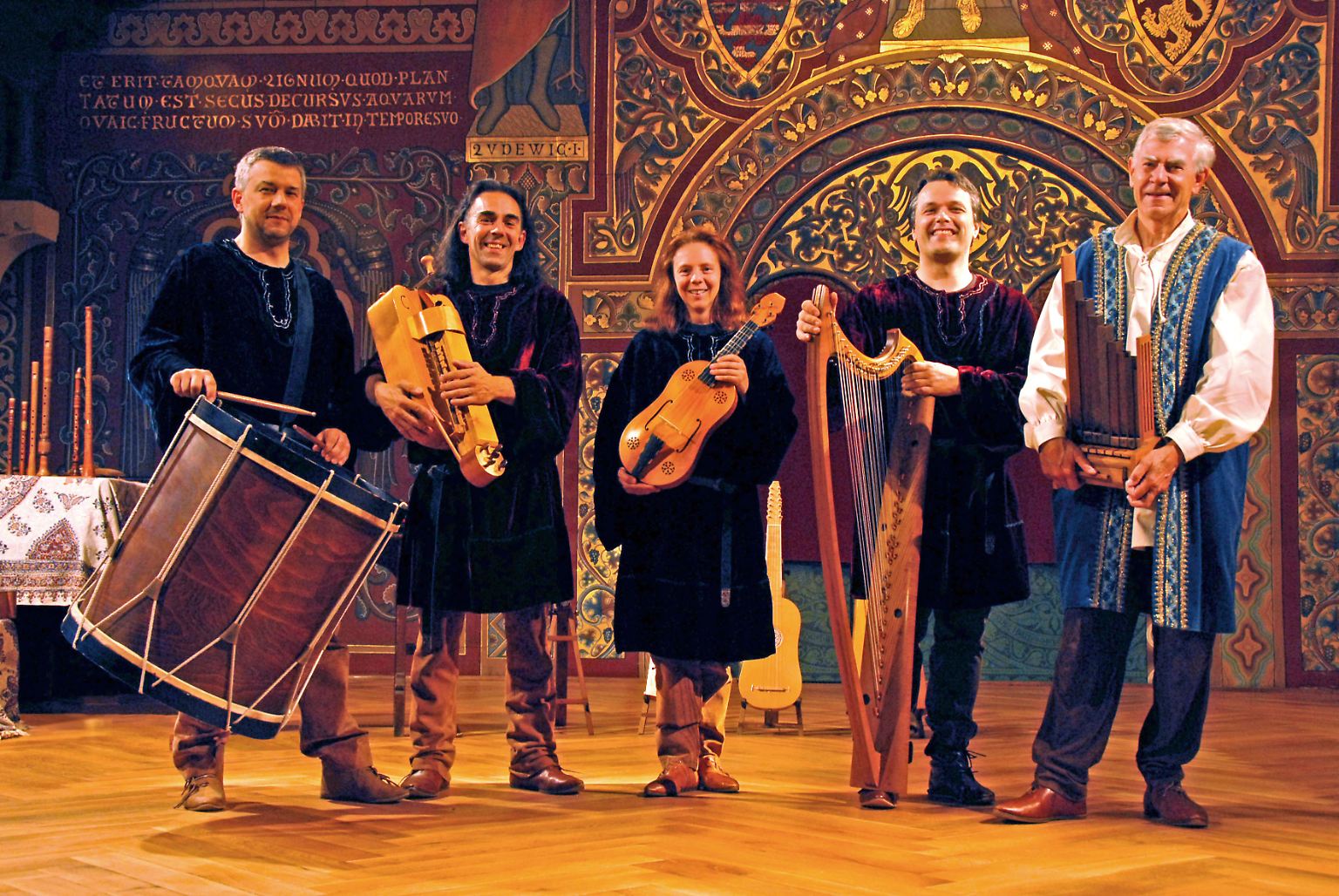 Mit Ausstellungen, Konzerten (im Bild die Capella Antiqua Bambergensis), Festspielen und Inszenierungen feiert Deutschland 2010 das Stauferjahr.