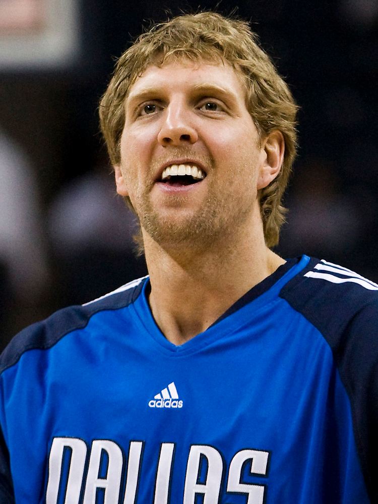 Grund zu Freude: Dirk Nowitzki.