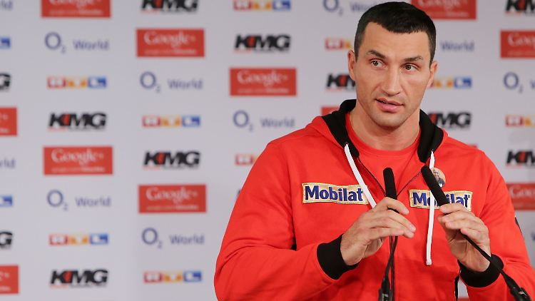 "Das Gefühl kommt mir ziemlich bekannt vor": Wladimir Klitschko.