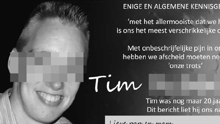Die Anzeige verbreitet sich zur Stunde in den Niederlanden.