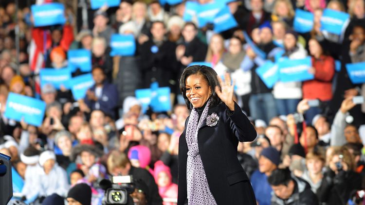 Die Stimme seiner Frau hat Obama sicher.