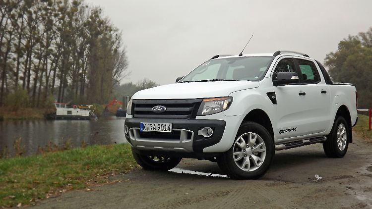 Der Ranger Wildtrak macht auch im Gelände etwas her.