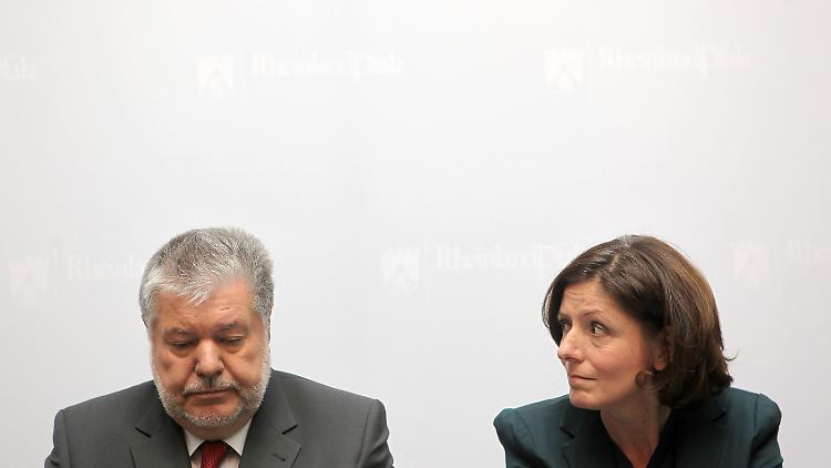 Kurt Beck und seine designierte Nachfolgerin Malu Dreyer haben im Dezember einen Termin.