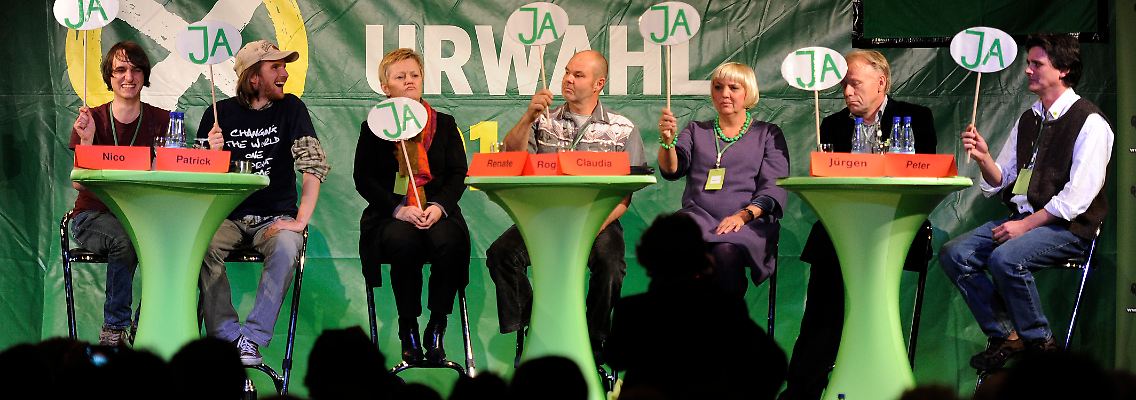Die Grünen kuscheln sich zur Macht - nur mit wem?