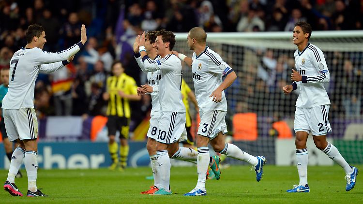 Spielverderber: Per Freistoß brachte Mesut Özil den BVB um den zweiten Sieg gegen Real Madrid binnen zwei Wochen.